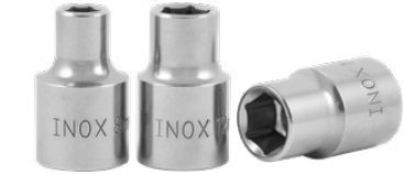 1/2" Socket (Inox (Stainless Steel) Tools), item SO0804S7A61F – SO1904S7A61F