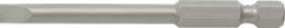 1/4" × 75mm Slotted Bits (Peeled) (Bits), item bF030F21A31L – bF060F21A31L