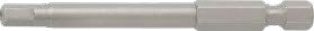 1/4" × 75mm Tamper Hex Bits (Peeled) (Bits), item bQ020F21A31L – bQ060F21A31L