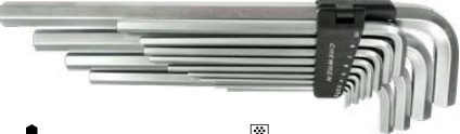 13-pc Extra Long Hex Key Wrench Set (Hex Key Wrenches), item 13XEOHK1A53I