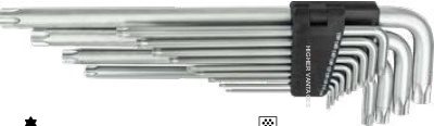 13-pc Extra Long Star Key Wrench Set (Hex Key Wrenches), item 133EOTK1A53I
