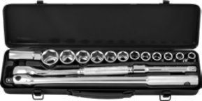 16-pc 1/2" Socket Set (Sockets & Drive Accessories), item 16SOSOT6AE6C