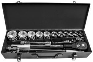 17-pc 3/4" Socket Set (Sockets & Drive Accessories), item 17WOSOT6AE7B