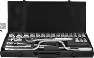 24-pc 1/2" Socket Set (Sockets & Drive Accessories), item 24GOSOT6AE6C