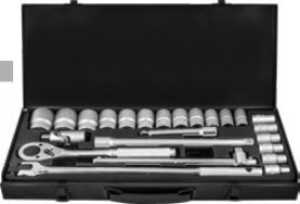 24-pc 1/2" Socket Set (Sockets & Drive Accessories), item 24DOSOT6AE7B