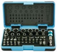 45-pc Bits & Socket Set (Inox (Stainless Steel) Tools), item 45AOSSB7A64A