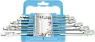 6-pc Stainless Steel Combination Wrench Set (Inox (Stainless Steel) Tools), item 06VOSGW7A63v