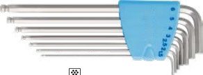 7-pc Extra Long Ball Point Hex Key Wrench Set (Inox (Stainless Steel) Tools), item 07AEOBK7A63B