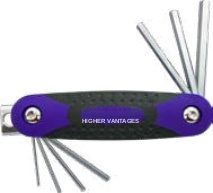 7-pc New Folding Hex Key Wrench Set (Hex Key Wrenches), item 07ATFHK1AA1a