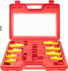 8-pc VDE Tamper Star Screwdriver Set (VDE Tools), item 08NSbTO1AL7B