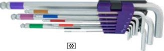 9-pc Extra Long Ball Point Hex Key Wrench Set (Hex Key Wrenches), item 09AEOBK1AW3H