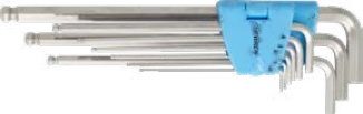 9-pc Long Ball Point Hex Key Wrench Set (Inox (Stainless Steel) Tools), item 09ALOBK7A63H