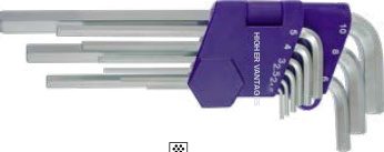 9-pc Long Hex Key Wrench Set (Hex Key Wrenches), item 09ALOHK1AA3H