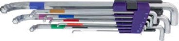 9-pc Z Type Super Stubby Ball Point Hex Key Wrench Set (Hex Key Wrenches), item 09AZOBK3AW3H