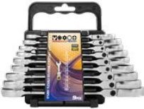 Stubby Flexible Reversible Ratchet Wrench Set (Ratchet Wrenches), item 06-RSFGM – 09-RSFGM